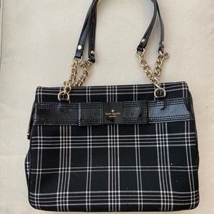 Kate Spade - Plaid Shoulder Bag + Dust bag